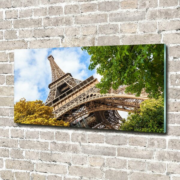 Quadro in vetro acrilico Torre Eiffel Parigi