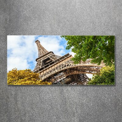 Quadro in vetro acrilico Torre Eiffel Parigi