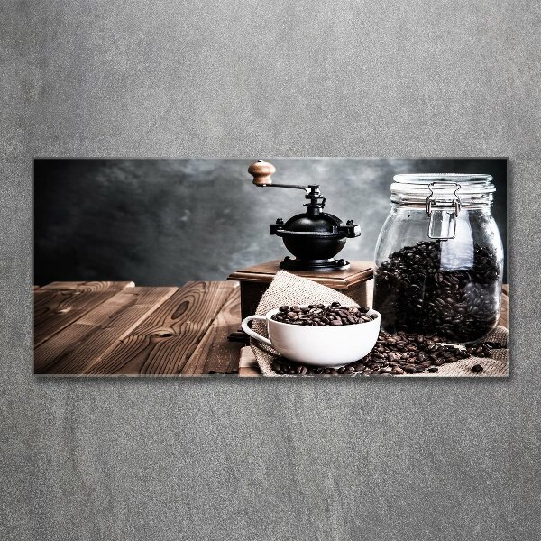 Quadro vetro acrilico Macinacaffè