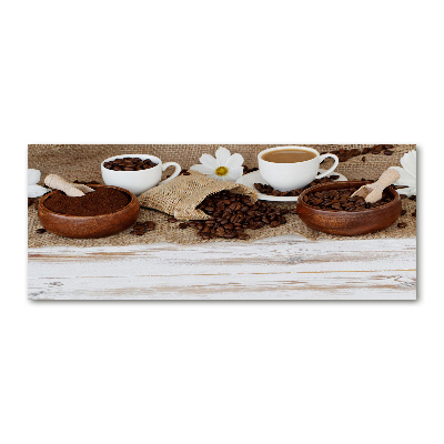 Quadro su vetro acrilico Una tazza di caffè