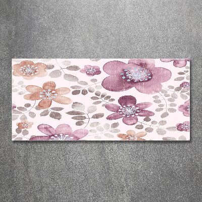 Quadro vetro acrilico Motivo floreale