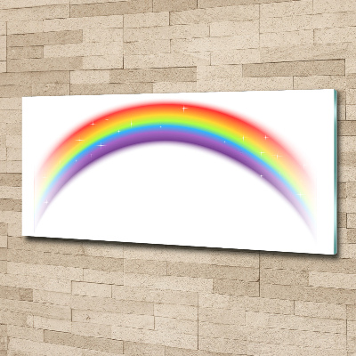 Quadro in vetro acrilico Arcobaleno
