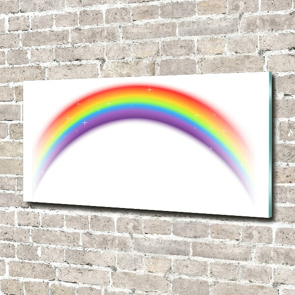 Quadro in vetro acrilico Arcobaleno