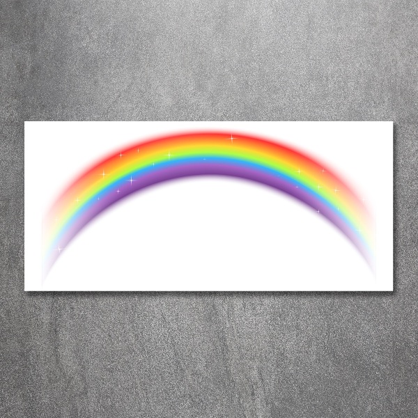 Quadro in vetro acrilico Arcobaleno