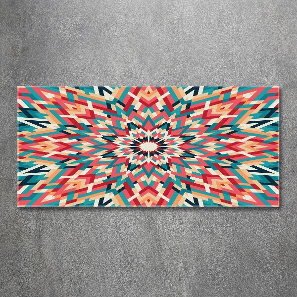 Quadro vetro acrilico Caleidoscopio