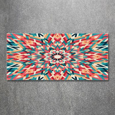 Quadro vetro acrilico Caleidoscopio