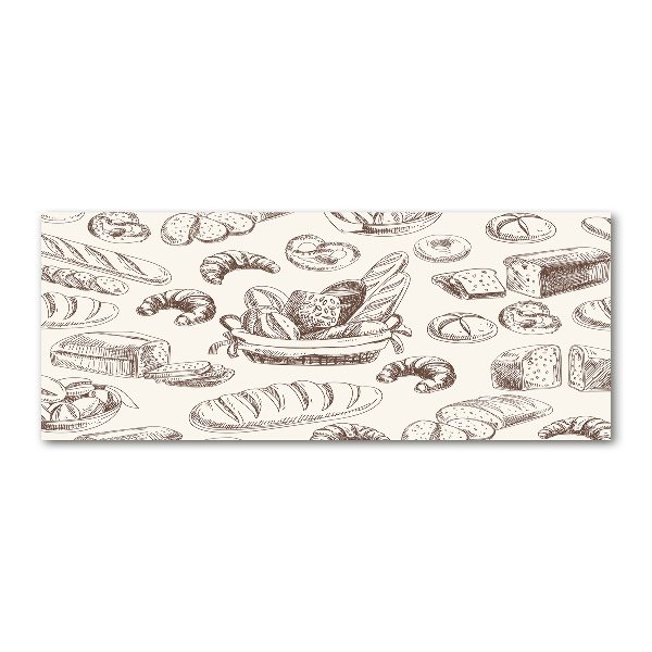 Quadro su vetro acrilico Pane