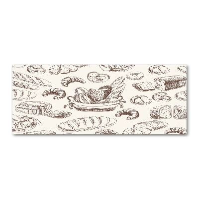 Quadro su vetro acrilico Pane