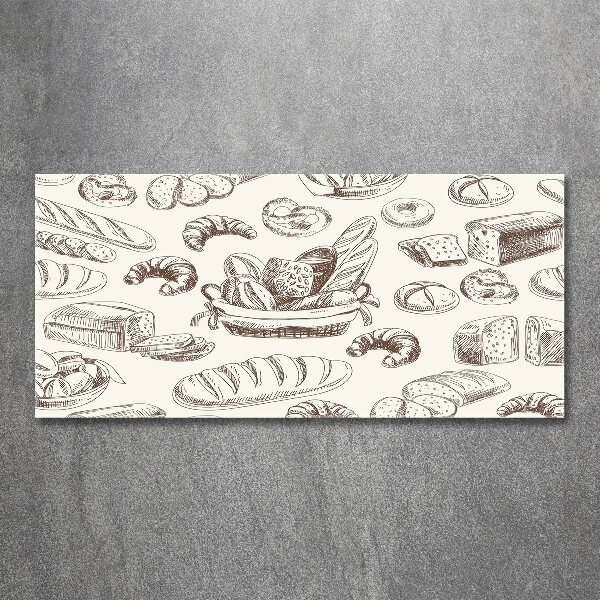 Quadro su vetro acrilico Pane