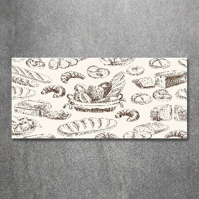 Quadro su vetro acrilico Pane