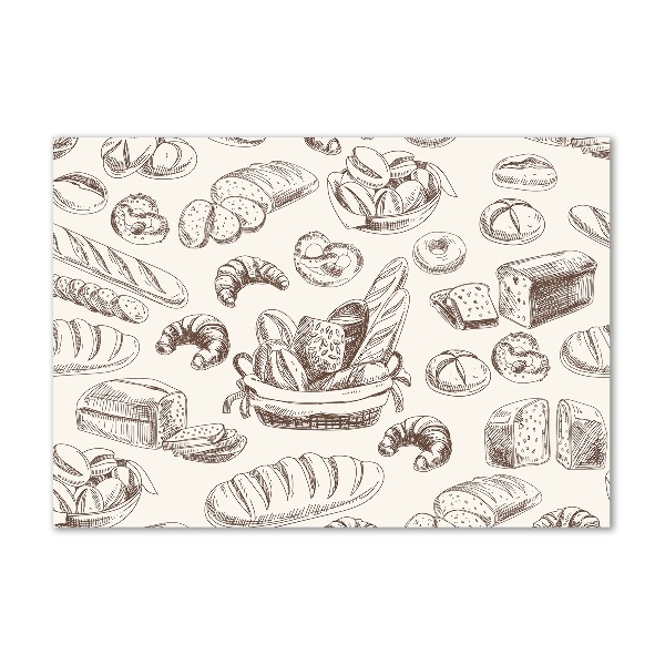 Quadro su vetro acrilico Pane