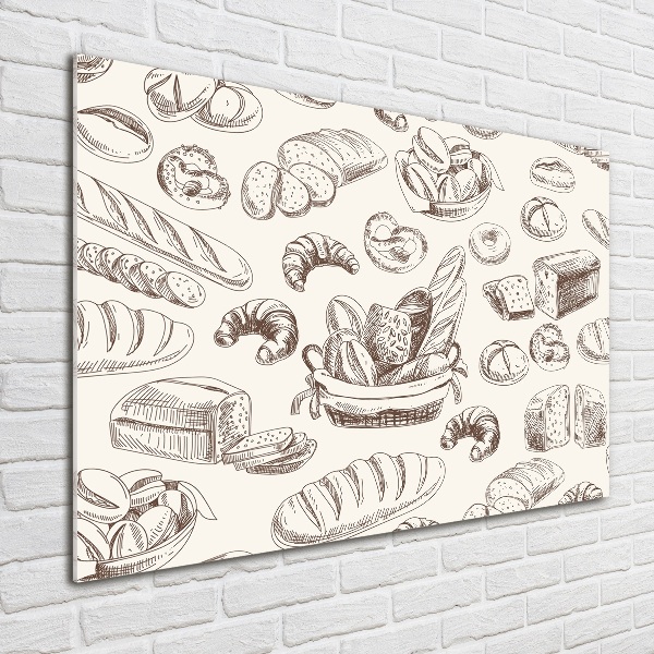 Quadro su vetro acrilico Pane