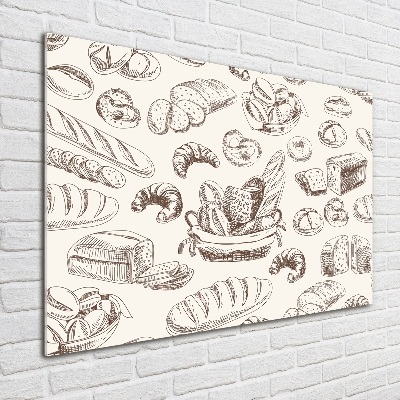 Quadro su vetro acrilico Pane