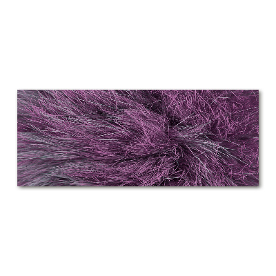 Quadro vetro acrilico Pelliccia rosa