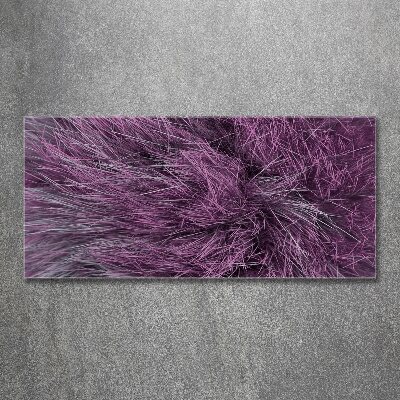 Quadro vetro acrilico Pelliccia rosa