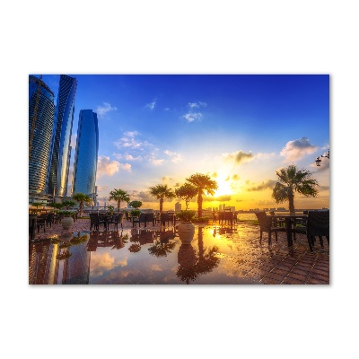 Quadro vetro acrilico Abu Dhabi Est