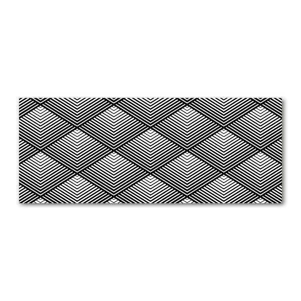 Quadro su vetro acrilico Sfondo geometrico