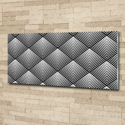 Quadro su vetro acrilico Sfondo geometrico