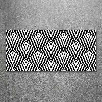 Quadro su vetro acrilico Sfondo geometrico