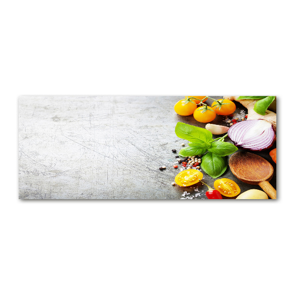 Quadro su vetro acrilico Verdure