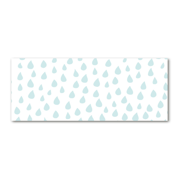 Quadro vetro acrilico Goccioline