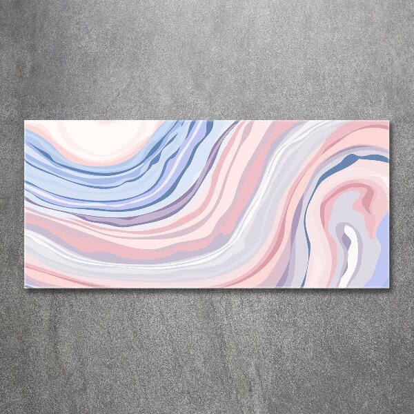 Quadro vetro acrilico Onde astratte