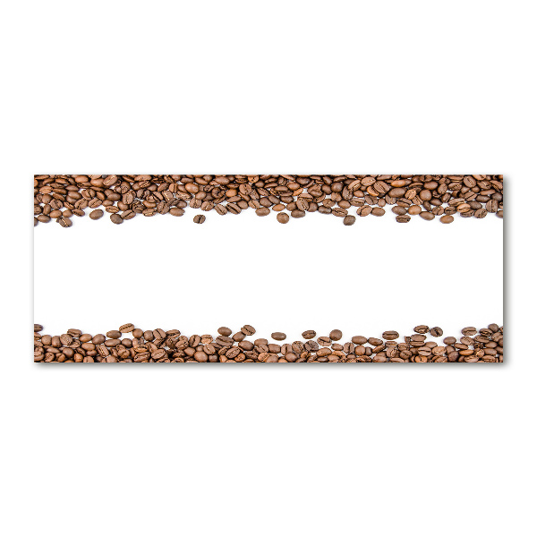 Quadro su vetro acrilico Chicchi di caffè