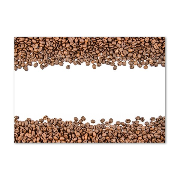 Quadro su vetro acrilico Chicchi di caffè