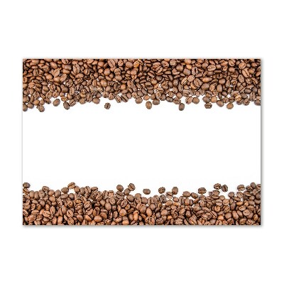 Quadro su vetro acrilico Chicchi di caffè