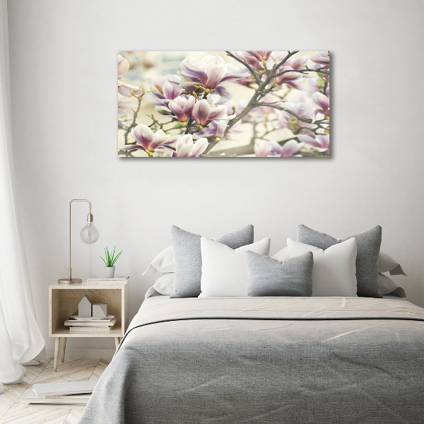 Quadro su vetro acrilico Magnolia
