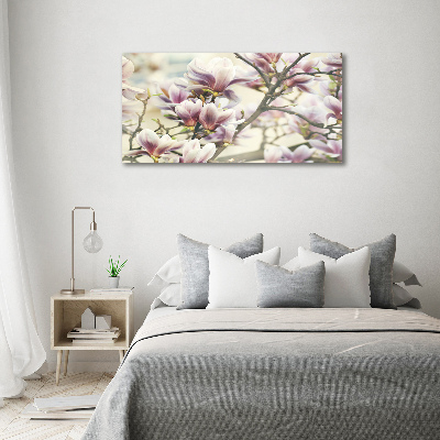 Quadro su vetro acrilico Magnolia