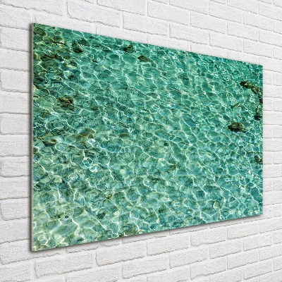 Quadro vetro acrilico Acqua limpida