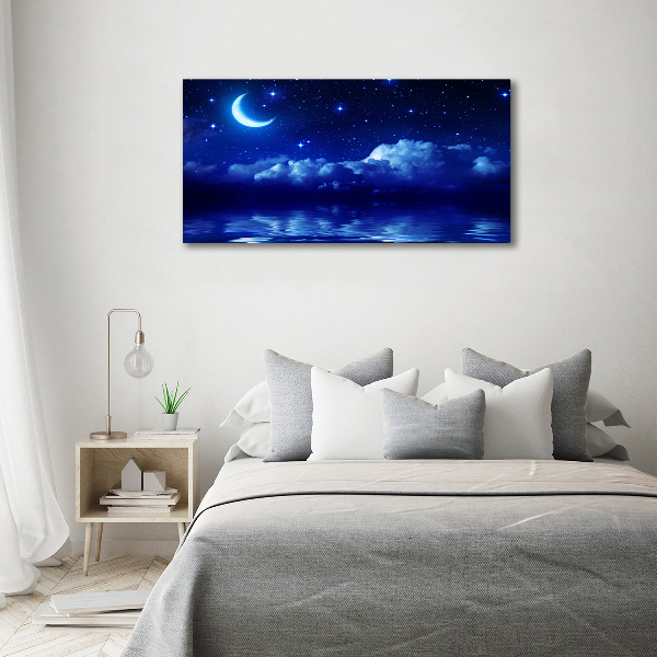 Quadro vetro acrilico Il cielo di notte