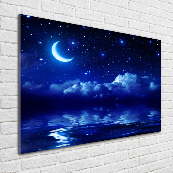 Quadro vetro acrilico Il cielo di notte
