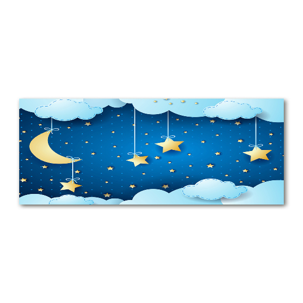 Quadro su vetro acrilico Il cielo di notte