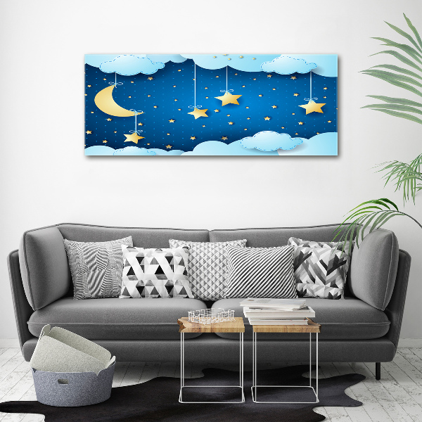 Quadro su vetro acrilico Il cielo di notte