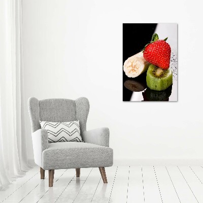 Quadro vetro acrilico verticale Frutta