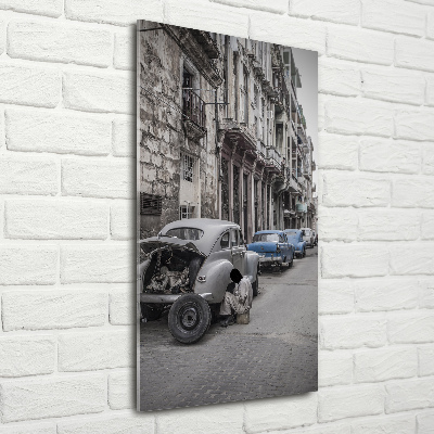 Quadro stampa su vetro acrilico verticale Lada