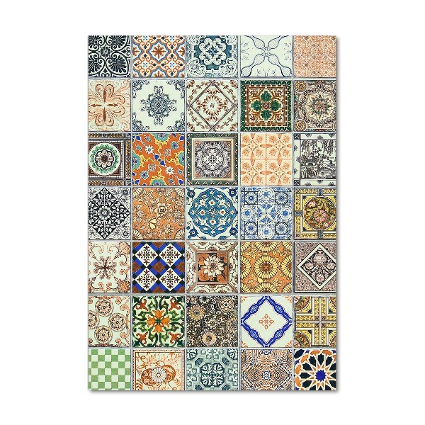 Quadro vetro acrilico verticale Piastrelle in ceramica