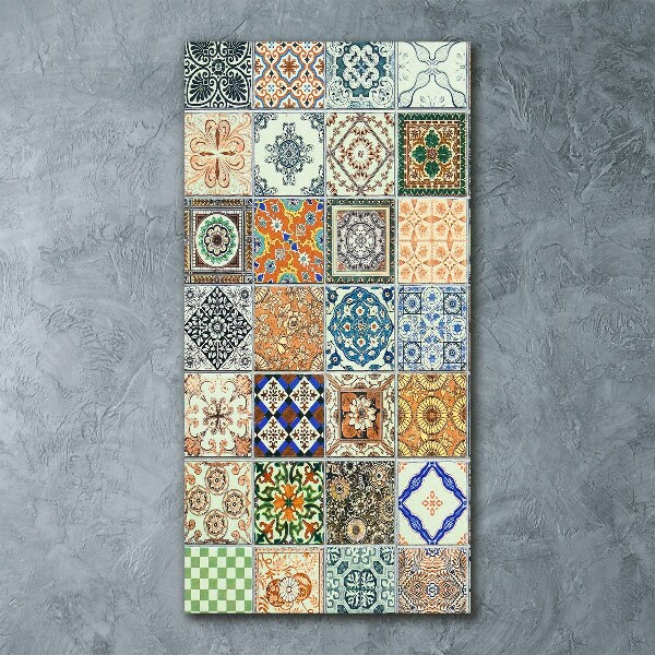 Quadro vetro acrilico verticale Piastrelle in ceramica