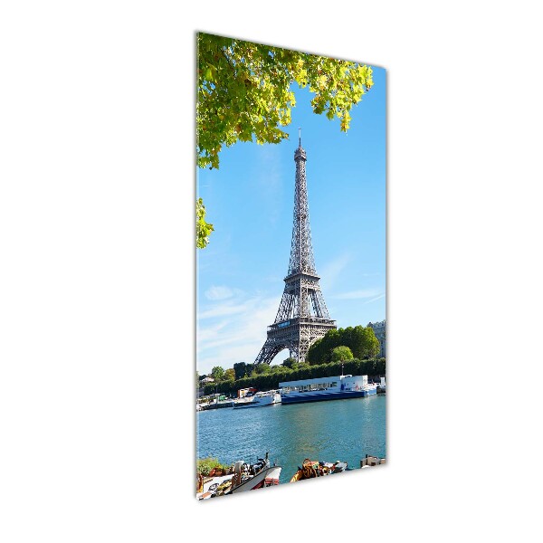 Quadro acrilico verticale Torre Eiffel Parigi