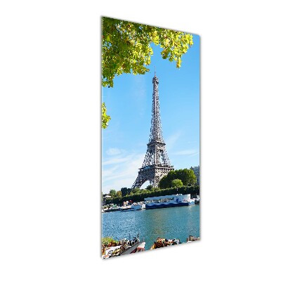 Quadro acrilico verticale Torre Eiffel Parigi