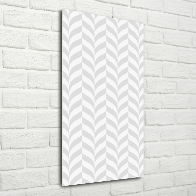 Quadro in vetro acrilico verticale Sfondo geometrico