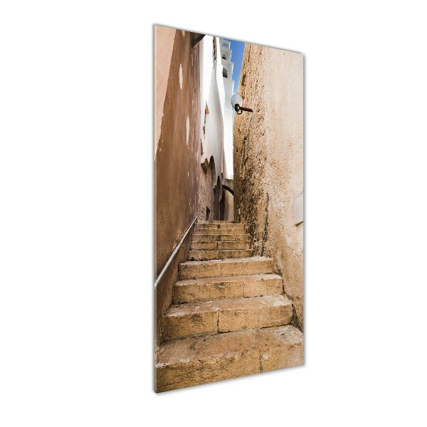 Quadro stampa su vetro acrilico verticale Le strade di Israele