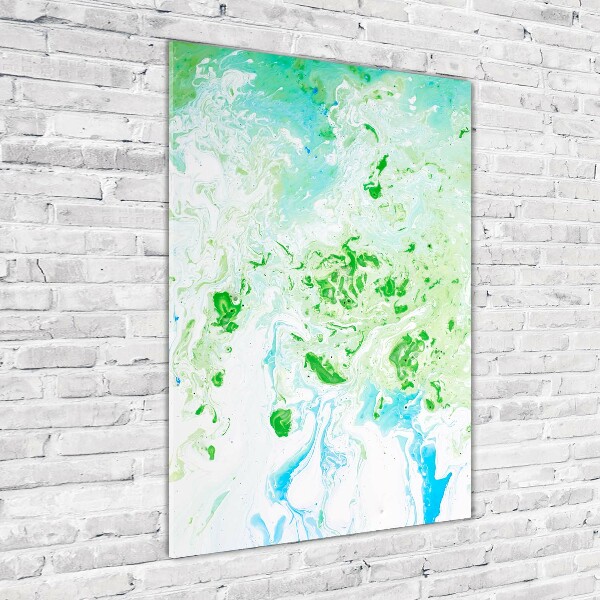 Quadro acrilico verticale Estrazione della macchia