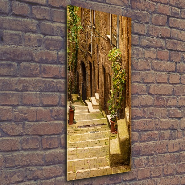 Quadro acrilico verticale Strade italiane