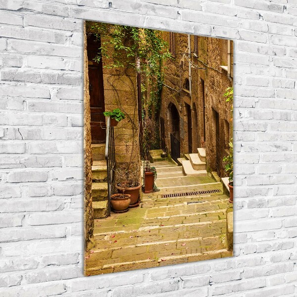 Quadro acrilico verticale Strade italiane