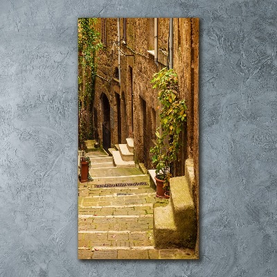 Quadro acrilico verticale Strade italiane