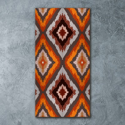 Quadro stampa su vetro acrilico verticale Sfondo retrò