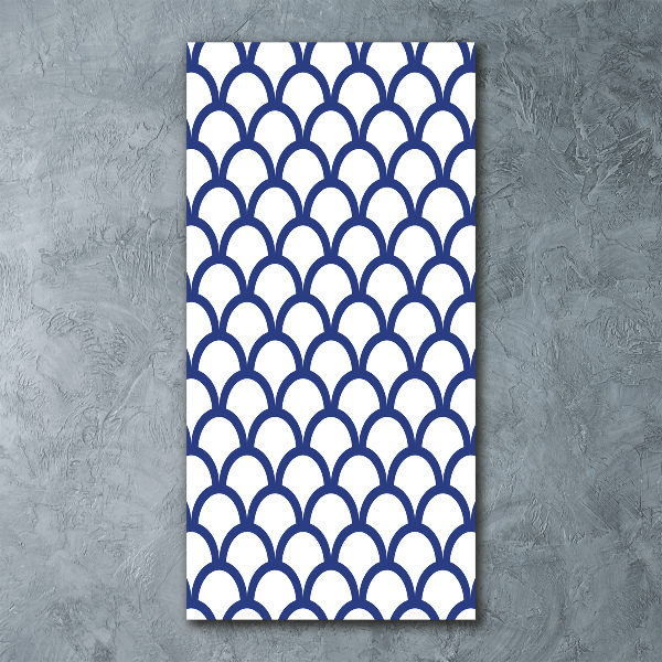 Quadro acrilico verticale Contesto marittimo